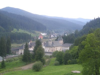 Klosterkyrkan i Putna.