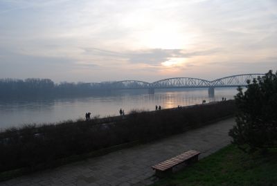 Bro över Wisła.