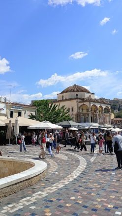 Monastiraki-torget.
