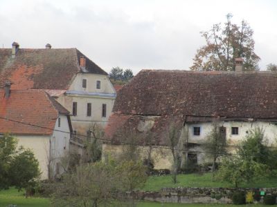 Bastanta bondgårdar. Mellan Ljubljana och Piran.