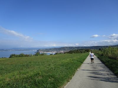 Inte det sämsta stället att jogga på.