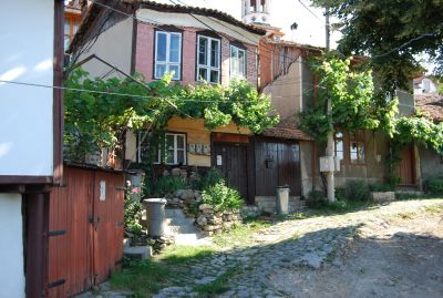 Ulice Daskalov (Daskalov-gatan) i Veliko Turnovo.