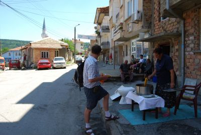 I de turkiska kvarteren.