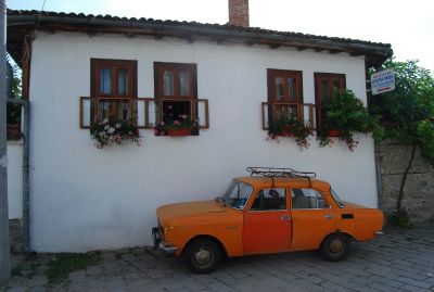 Tsutsova kyshta, vårt pensionat i Kalofer.