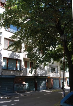 Huset i Plovdiv där Ginka bor.