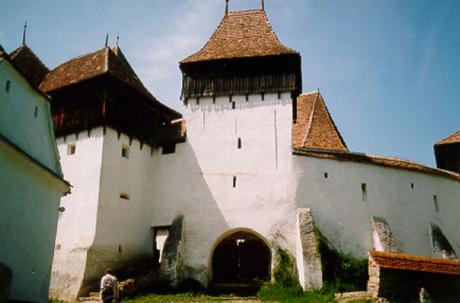 Kyrkborgen i Deutsch-Weisskirch.