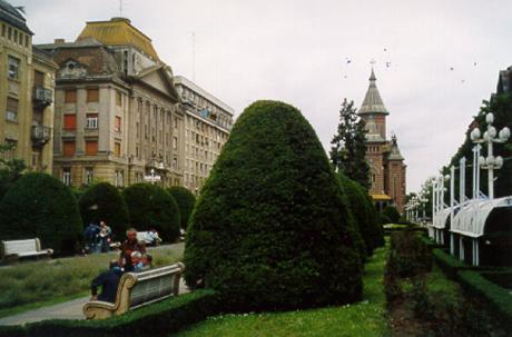 Piaţa Victoriei (Segertorget), Timişoara.